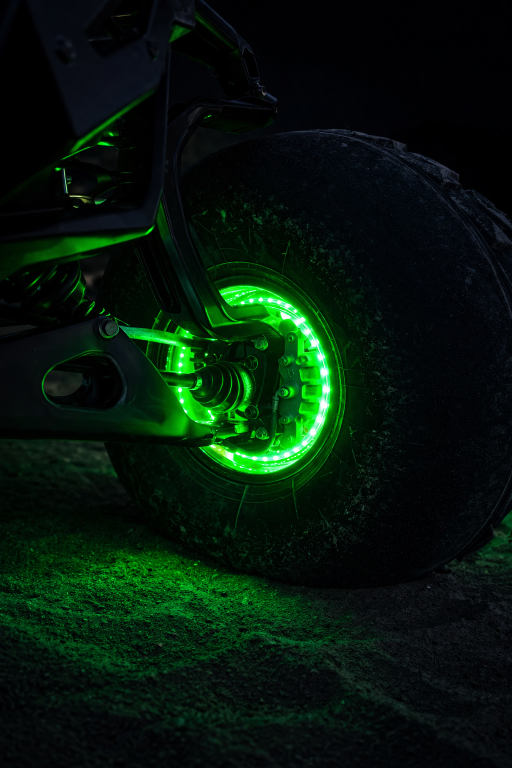 12" Dual RGB wheel lights